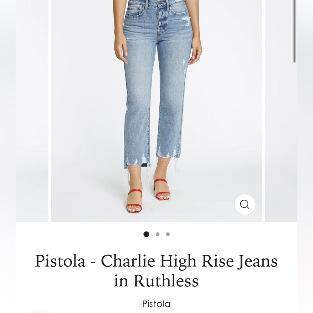 Pistola - Charlie High Rise Jeans in Ruthless size 30 EUC